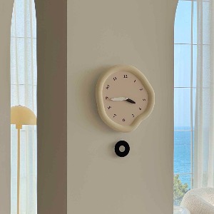 Moelu noiseless wall-mounted clock